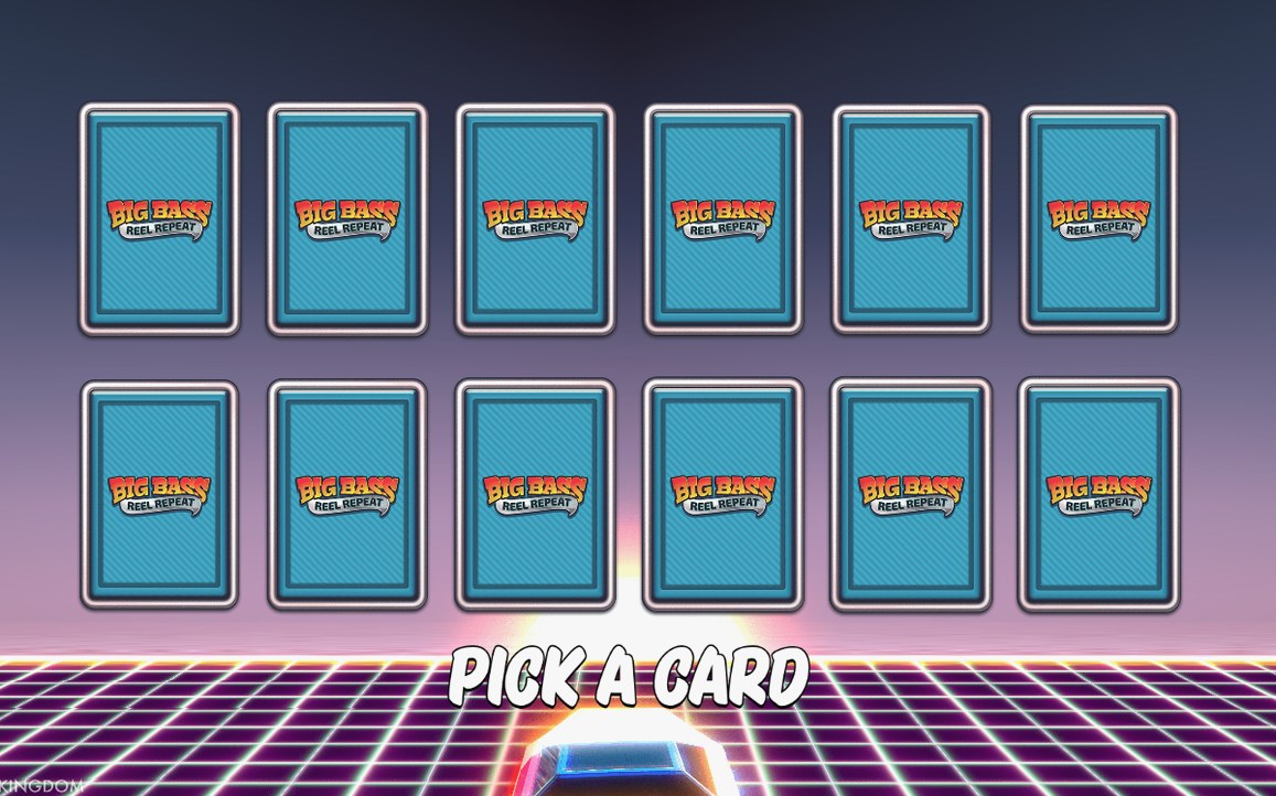 Aufgedeckte Karte HIGHER MULTIPLIERS mit Stufen 4x, 6x und 20x